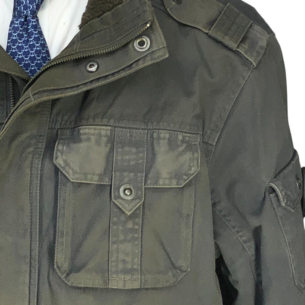 Ll Bean Men Size Xl Jacket Sherpa Lined Field Cho… - image 4